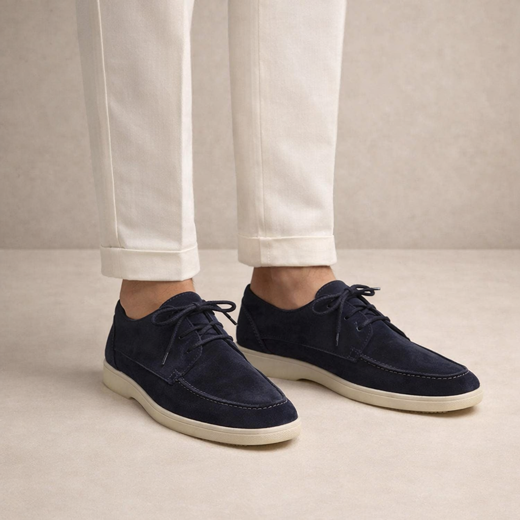 Mocassins à lacets bout fermé