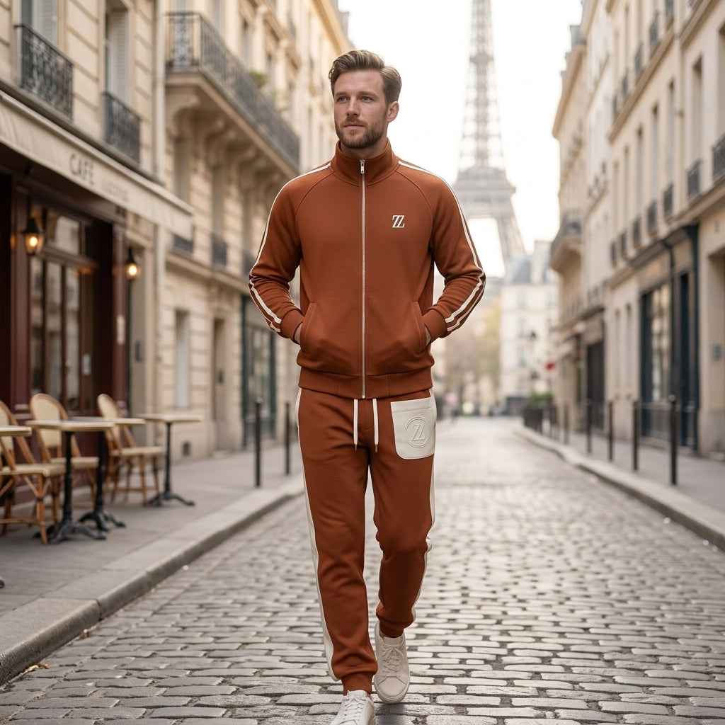 Survêtement deux pièces coordonné à la finition soignée homme – Rambuteau
