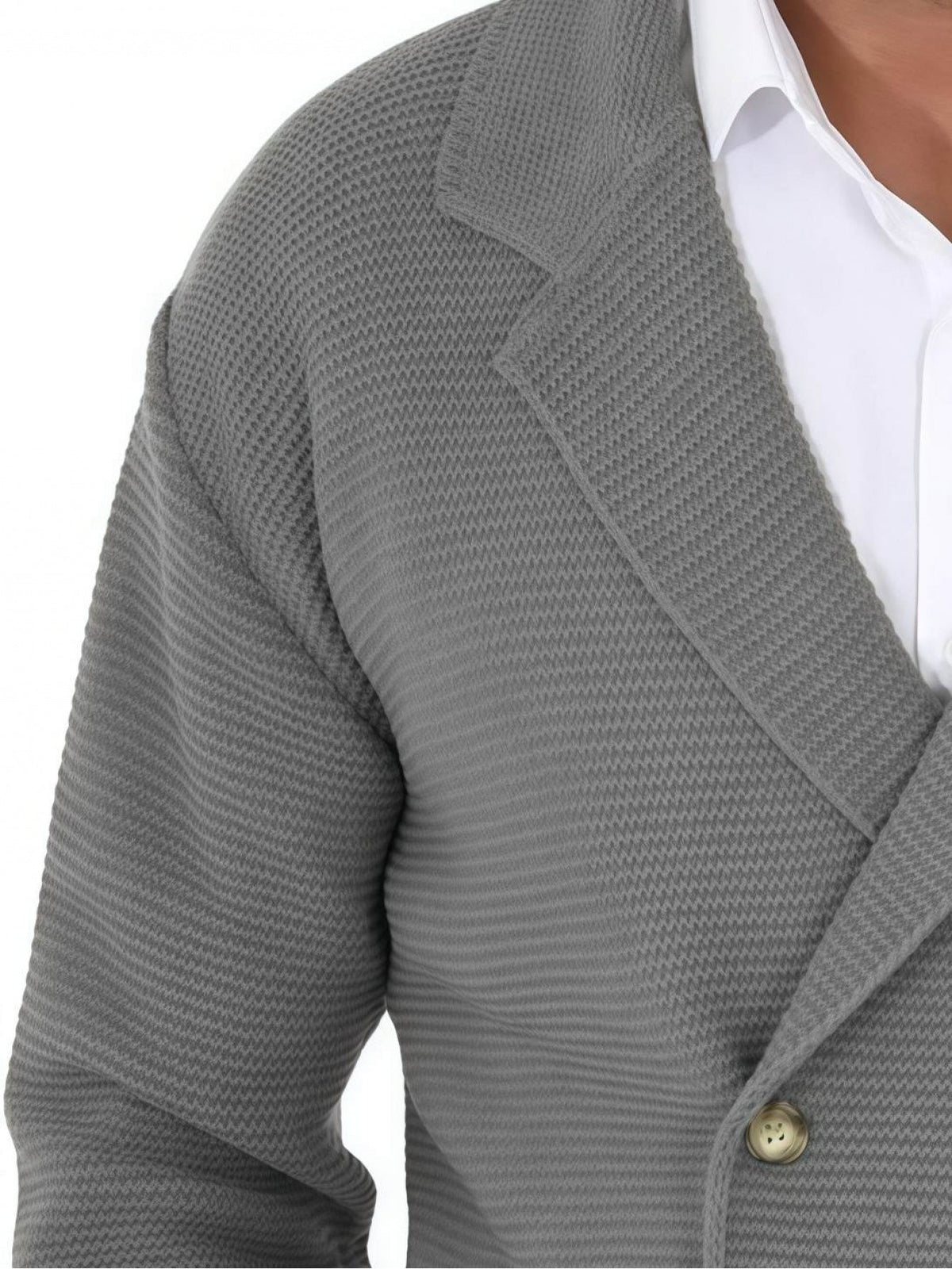 Cardigan aspect lainage forme veste