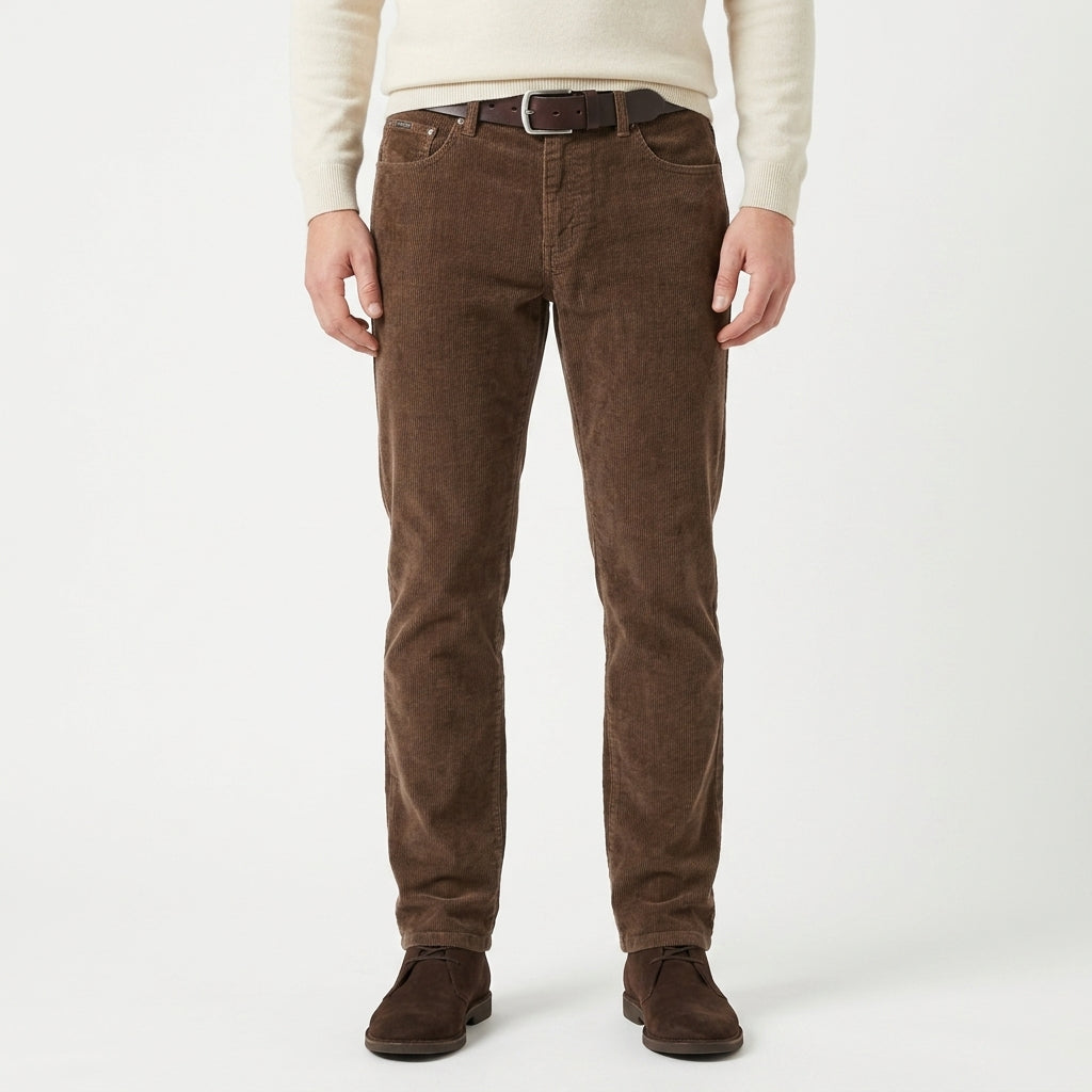 Pantalon ajusté coupe fuselée pour le quotidien homme – Lambesc