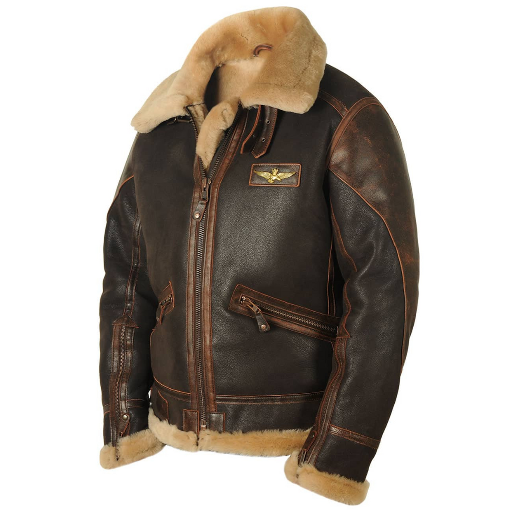 Veste de pilote classique zippée au style intemporel homme – Salernes