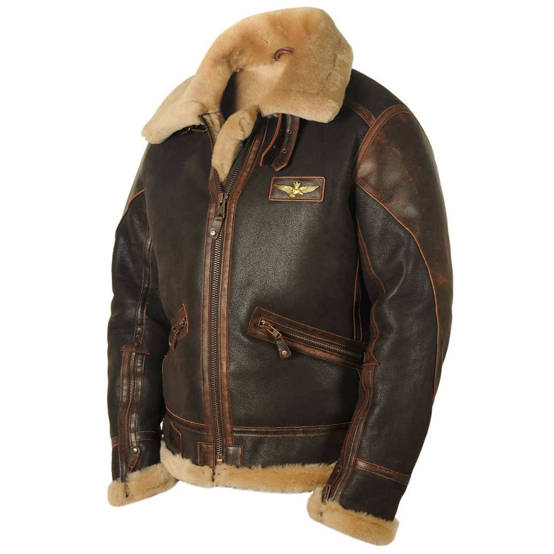 Veste de pilote classique zippée au style intemporel homme – Salernes