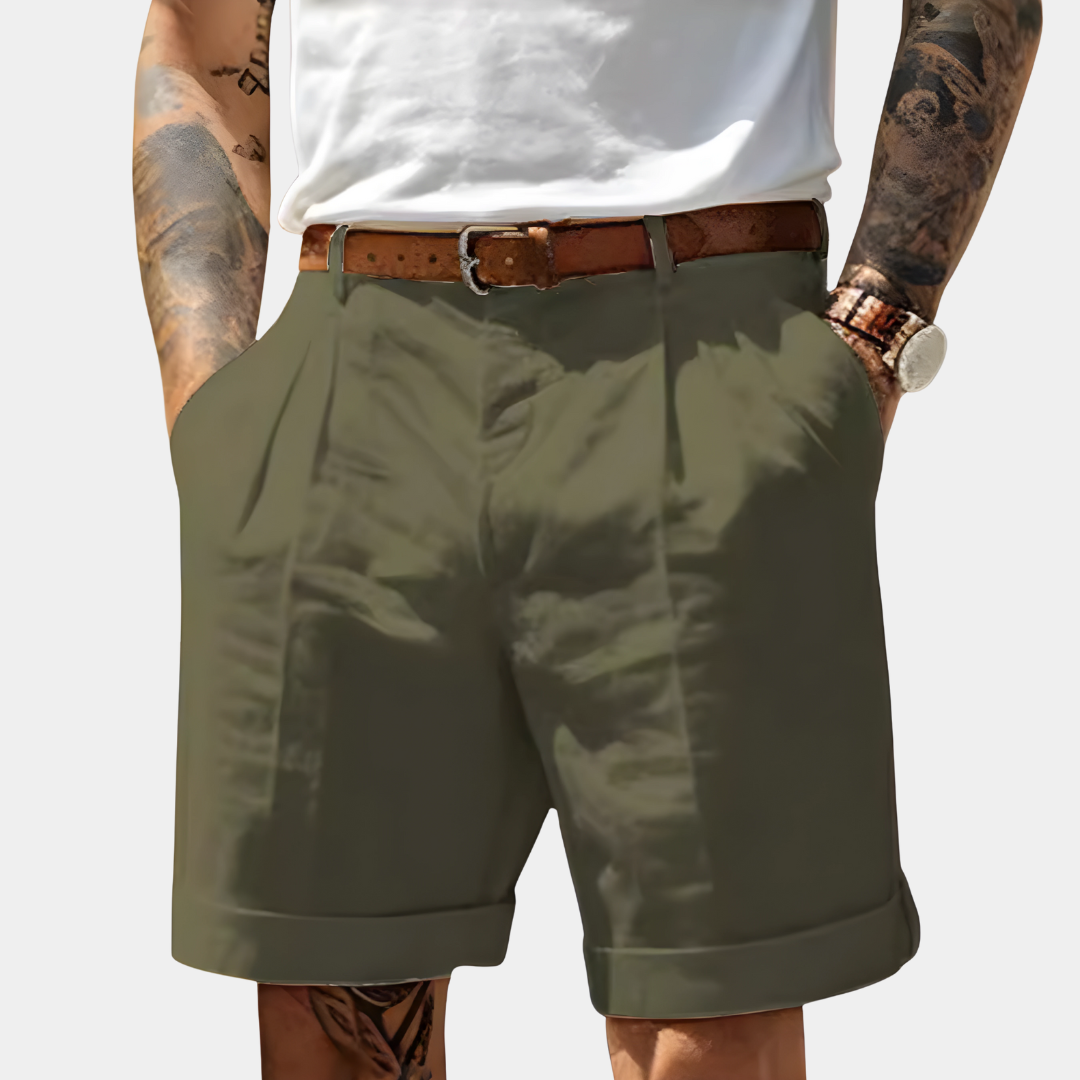 Bermuda élégant en coton respirant au style intemporel homme – Colbert