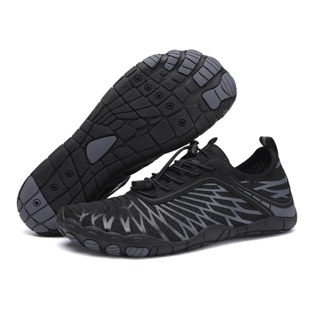 Chaussures aquatiques en mesh à lacets