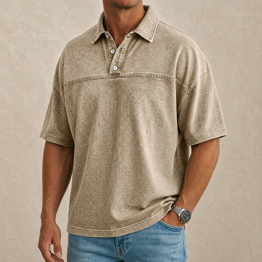 Chemise aspect denim légère