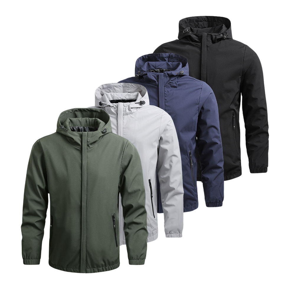 Veste légère zippée esprit coupe-vent