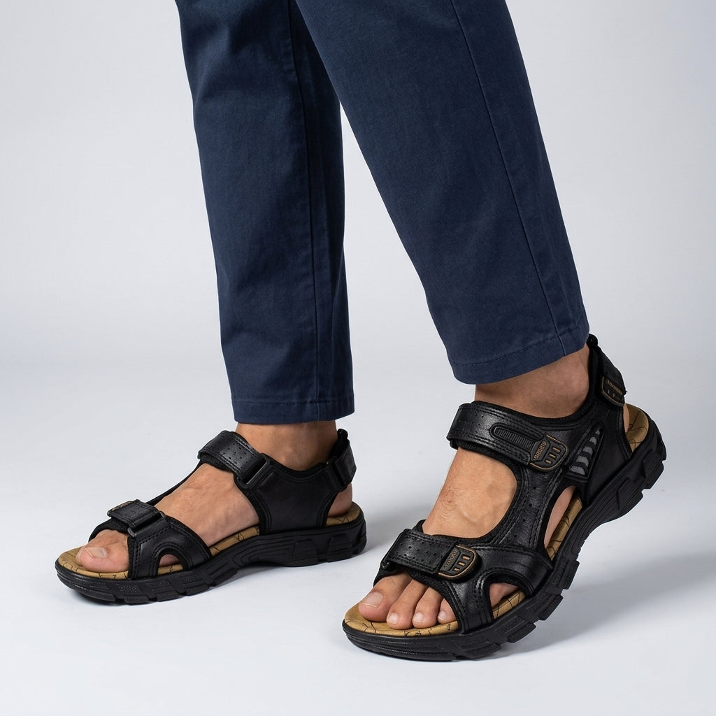 Sandales de marche à semelle de soutien confort pour l'été homme – Genêts