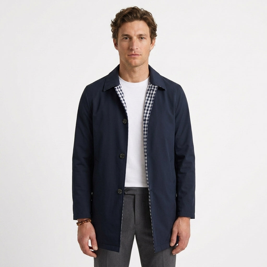 Veste élégante coupe classique ligne épurée style old money homme – Arcachon
