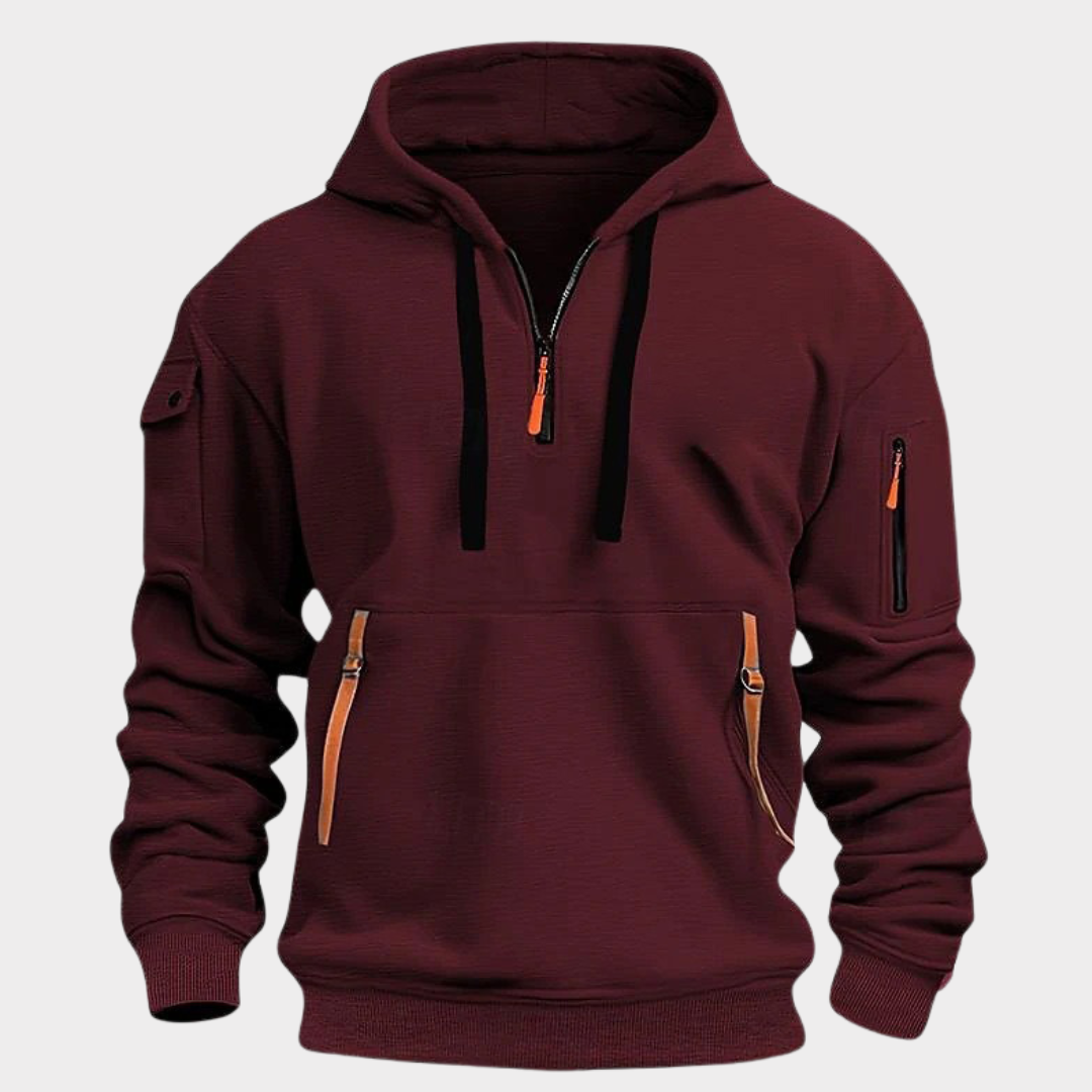 Sweat à capuche premium coupe moderne confort allure sobre homme – Pommard