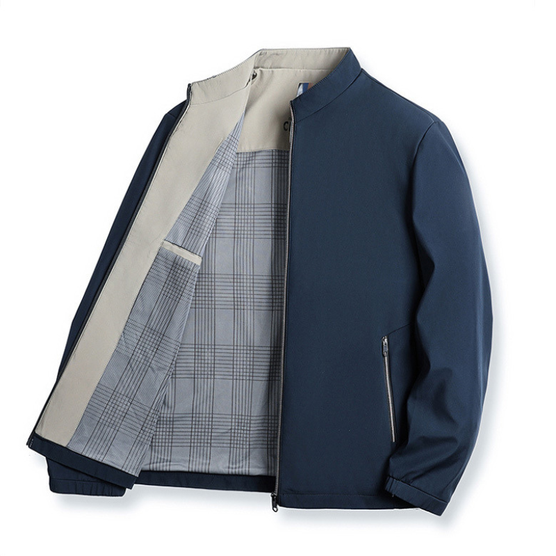 Veste structurée souple coupe nette