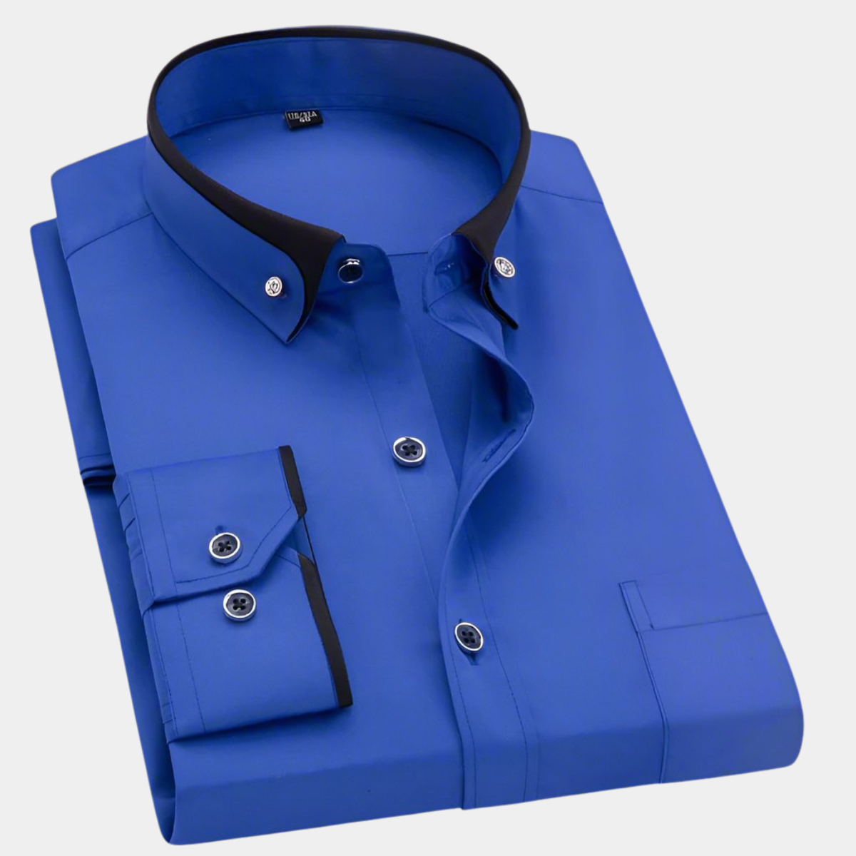 Chemise classique manches longues à la finition soignée homme – Aubagne
