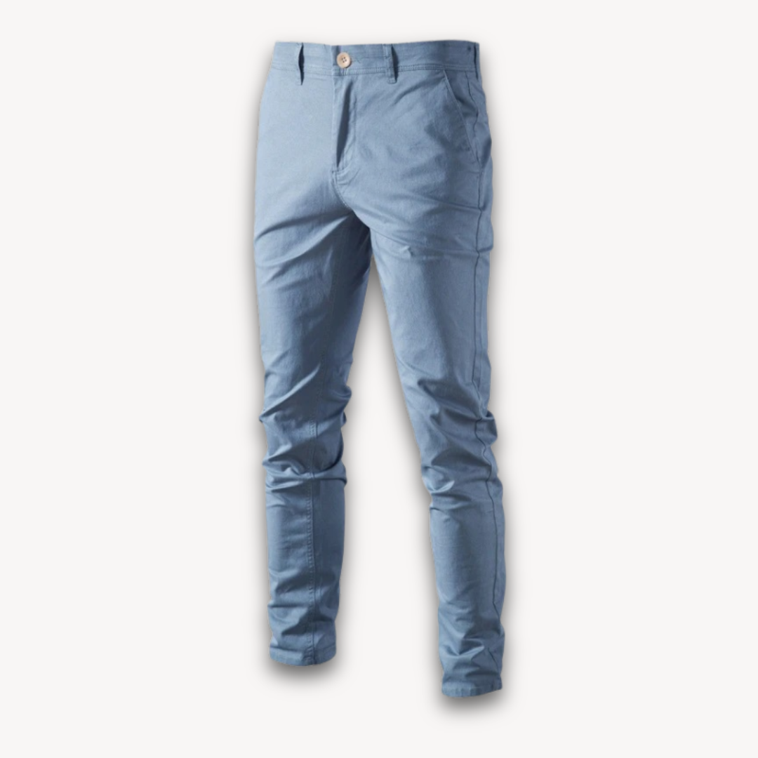 Pantalon chino à coupe ajustée