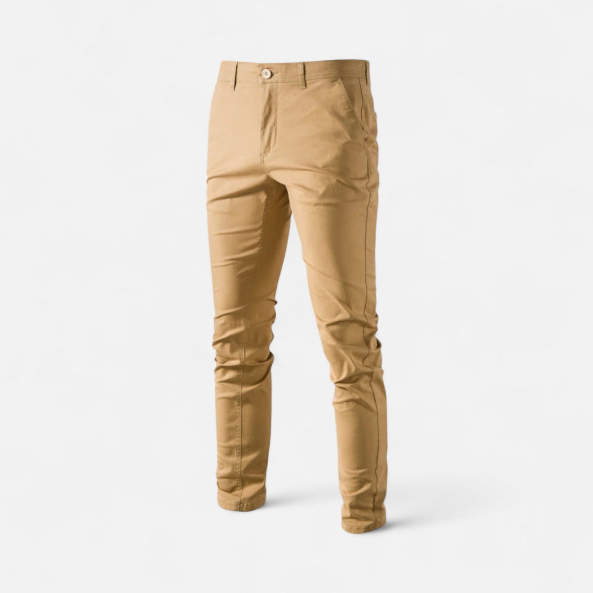 Pantalon chino smart casual coupe droite élégance discrète homme – Montignac