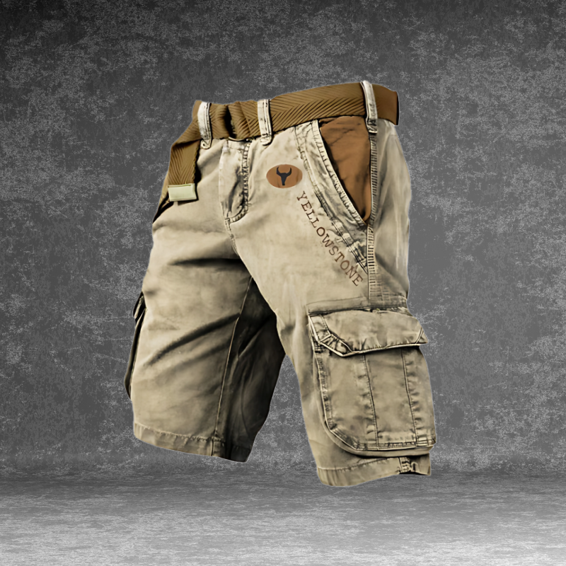 Short cargo léger multipoches au style intemporel homme – Le Castellet