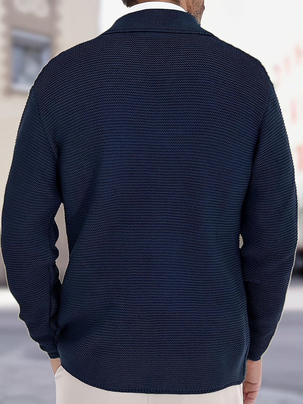 Cardigan aspect lainage forme veste