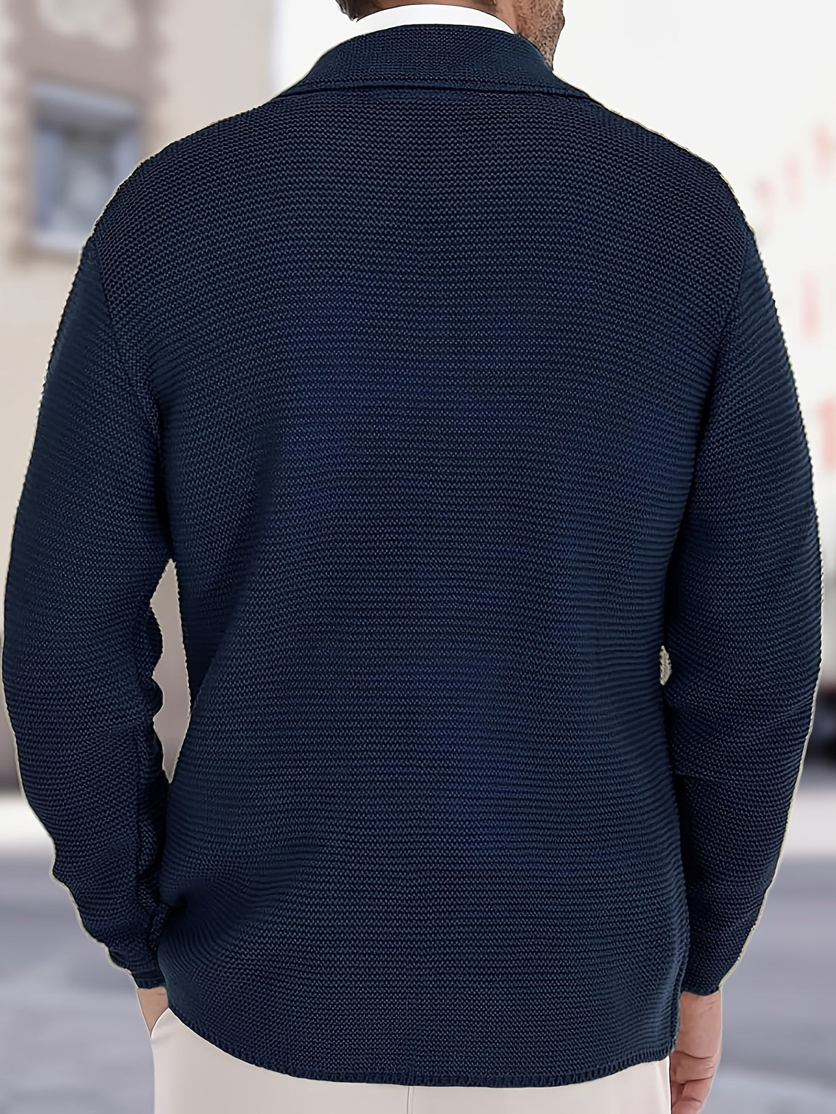 Cardigan aspect lainage forme veste