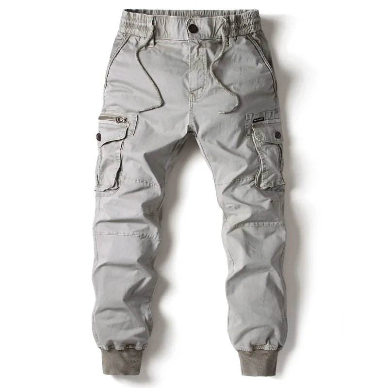 Pantalon jogger cargo à poches utilitaires bas resserrés homme – Beuvron