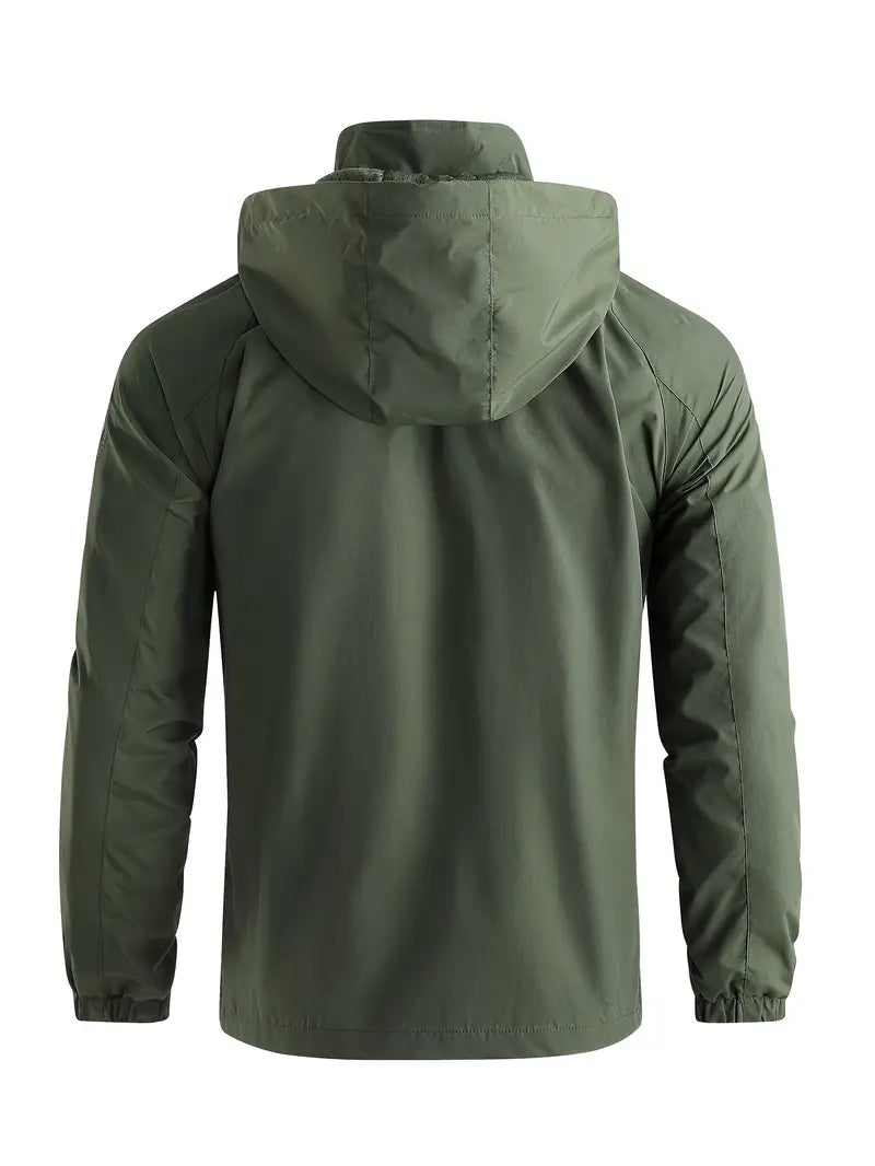 Veste légère zippée à capuche