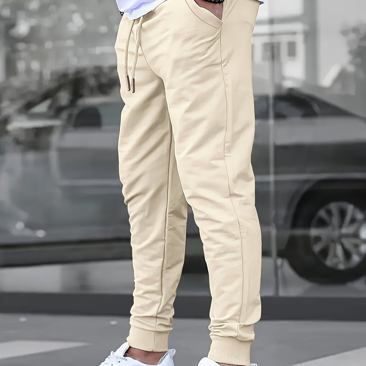 Pantalon de jogging ajusté chevilles resserrées