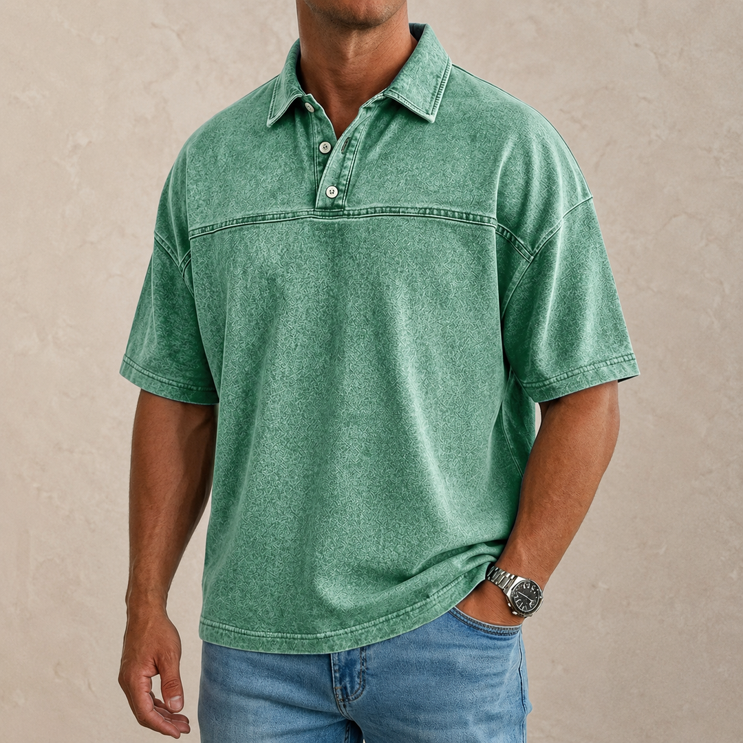 Chemise aspect denim légère