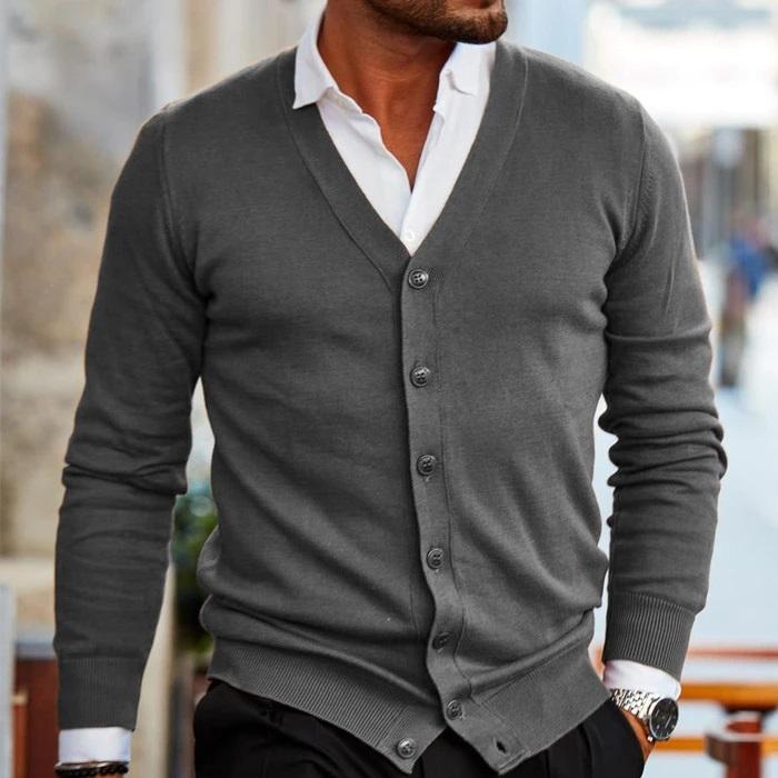 Cardigan d'automne élégant au style intemporel homme – Hautefeuille