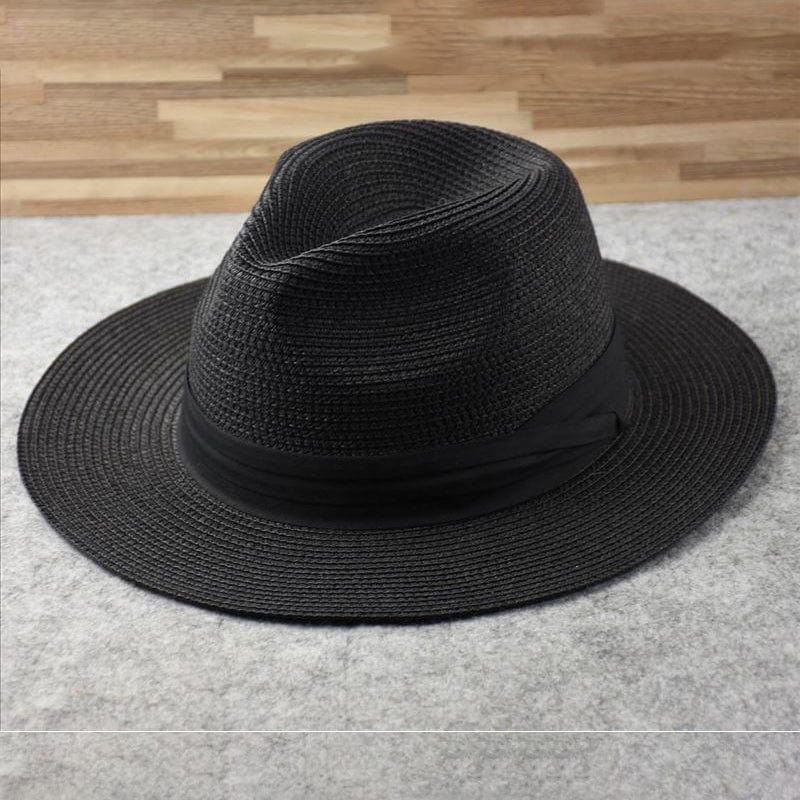 Chapeau panama tressé classique pour l'été protection du soleil homme – Talence