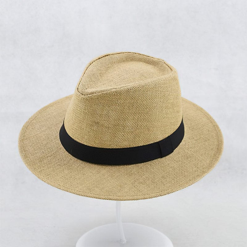 Chapeau panama tressé classique pour l'été protection du soleil homme – Talence