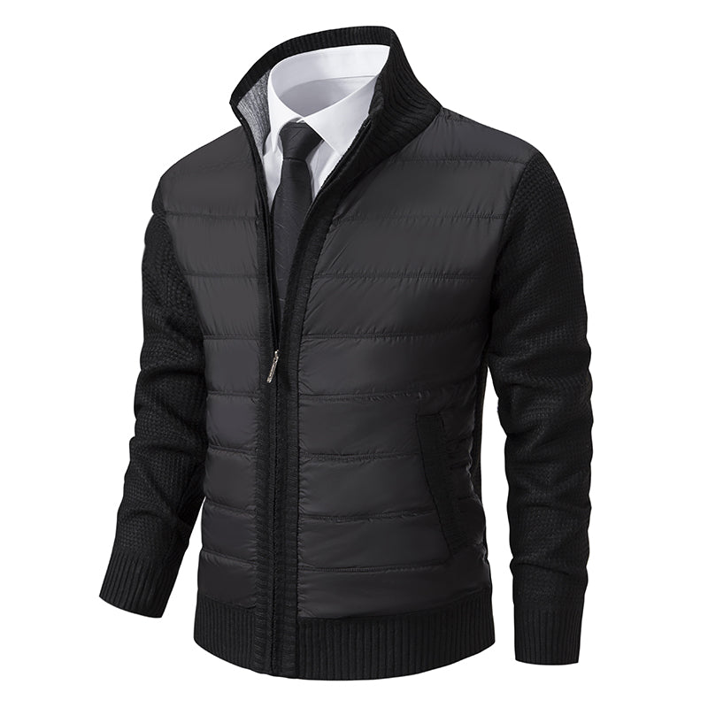 Veste matelassée coupe structurée chaude pour l'hiver homme – Le Tréport