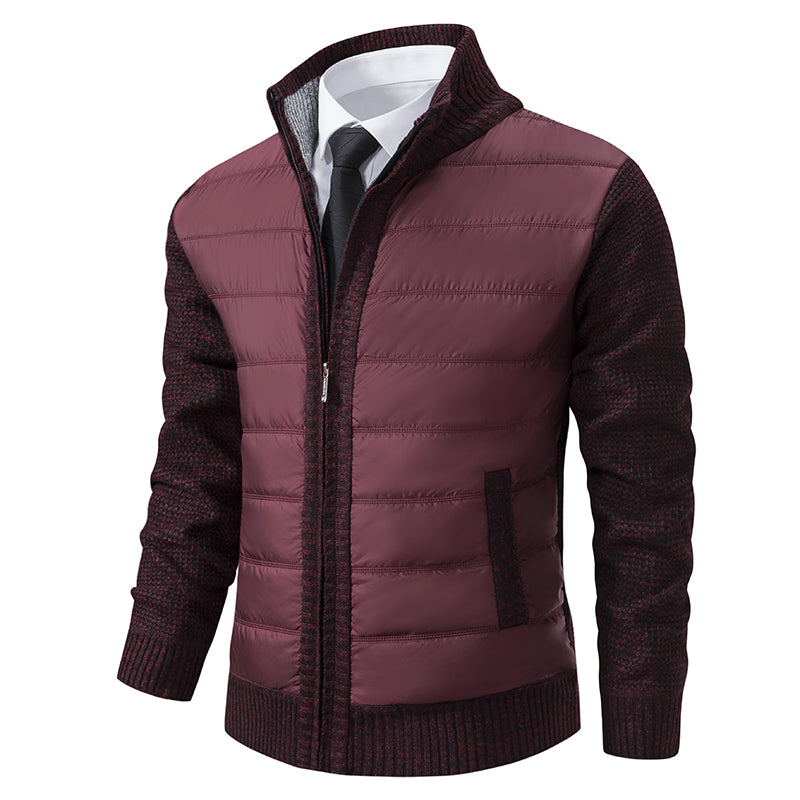 Veste matelassée coupe structurée chaude pour l'hiver homme – Le Tréport