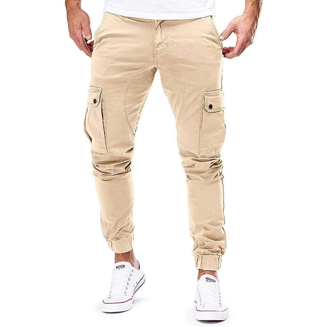 Pantalon cargo fonctionnel décontracté coupe adaptée homme – Cravant