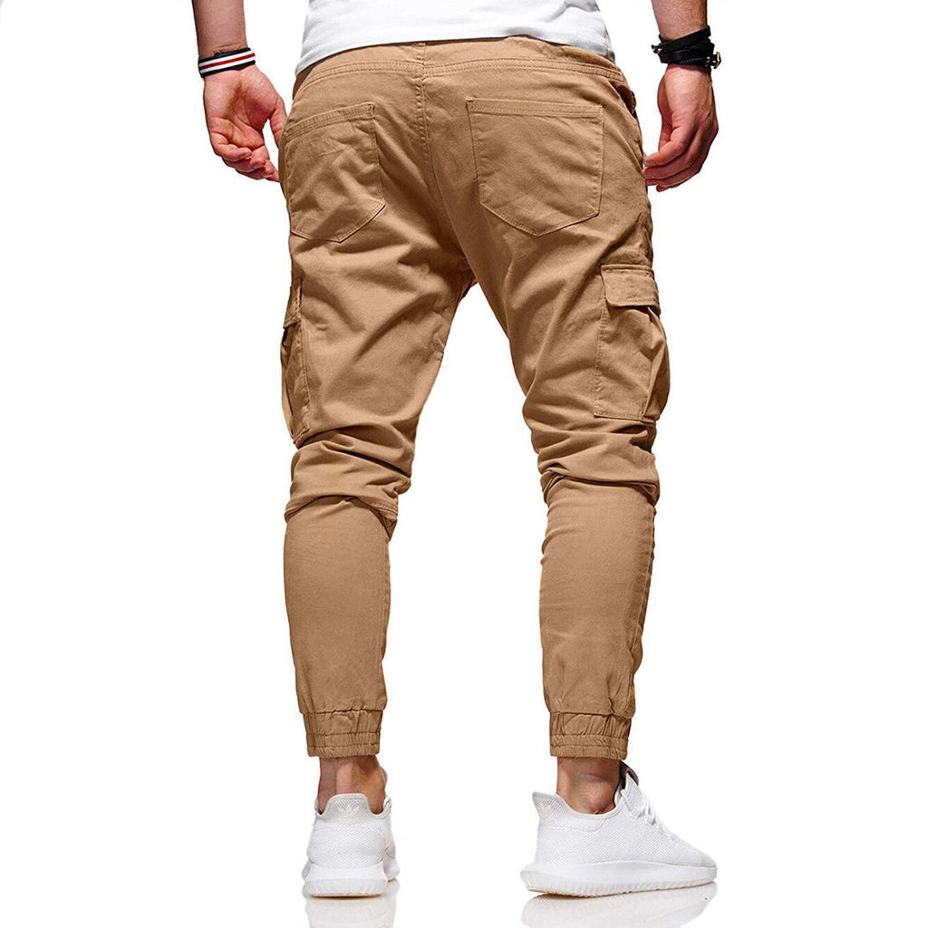 Pantalon cargo fonctionnel décontracté coupe adaptée homme – Cravant