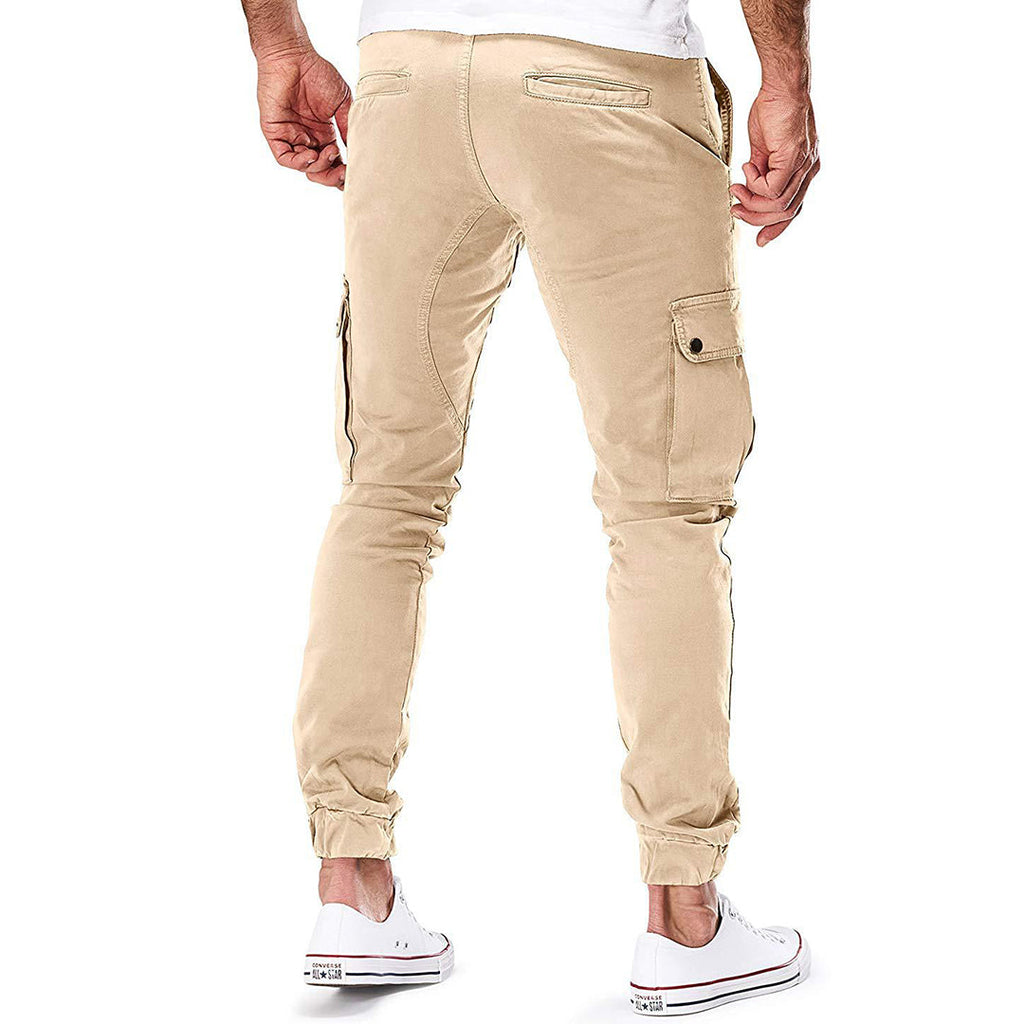 Pantalon cargo fonctionnel décontracté coupe adaptée homme – Cravant