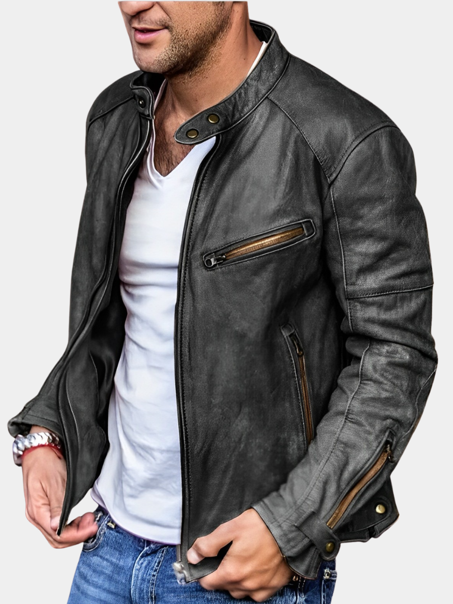 Veste doublée à coupe épurée