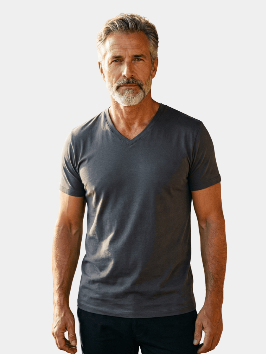 Chemise unie au toucher doux
