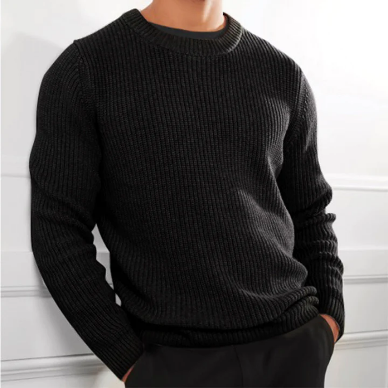 Pull en maille basique essentiel au style intemporel homme – Sault