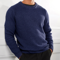 Pull en maille basique essentiel au style intemporel homme – Sault