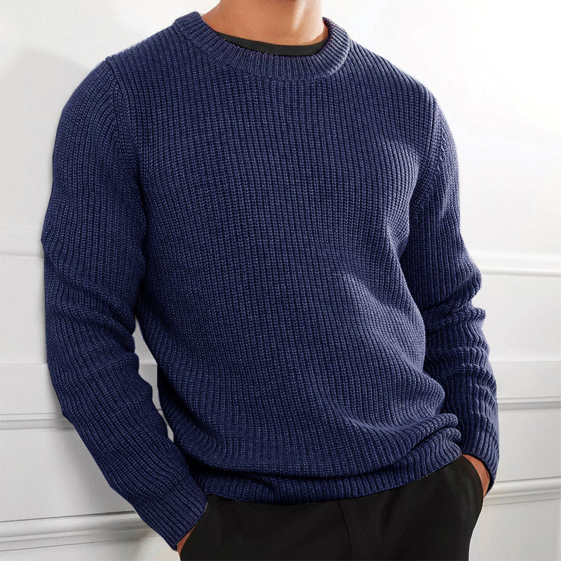 Pull en maille basique essentiel au style intemporel homme – Sault