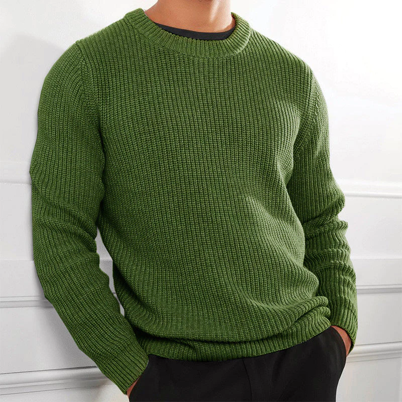 Pull en maille basique essentiel au style intemporel homme – Sault