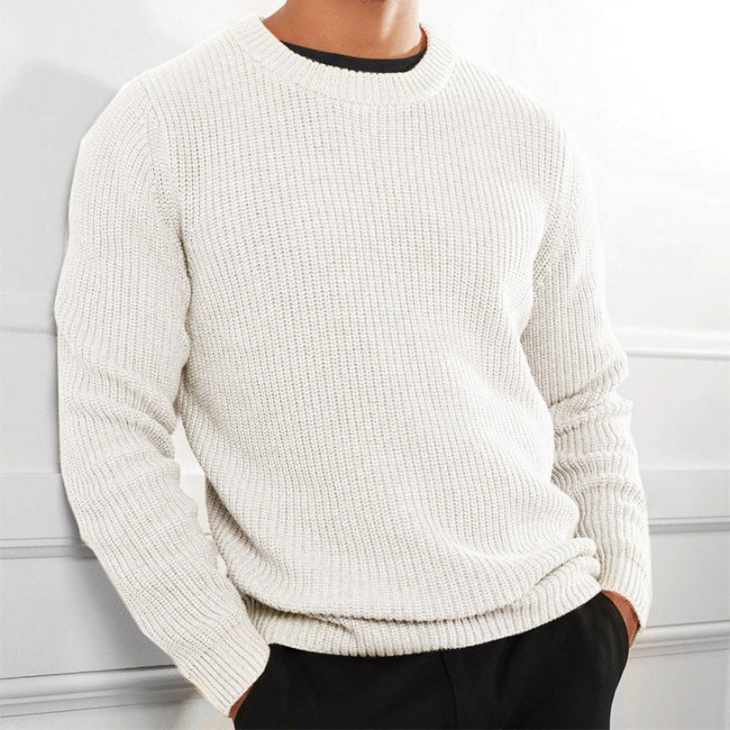 Pull en maille basique essentiel au style intemporel homme – Sault