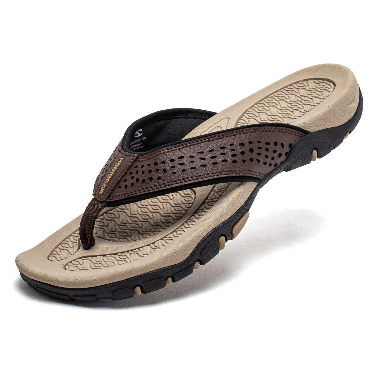Tongs outdoor amortissantes semelle texturée adhérente pour l'été homme – Ondres