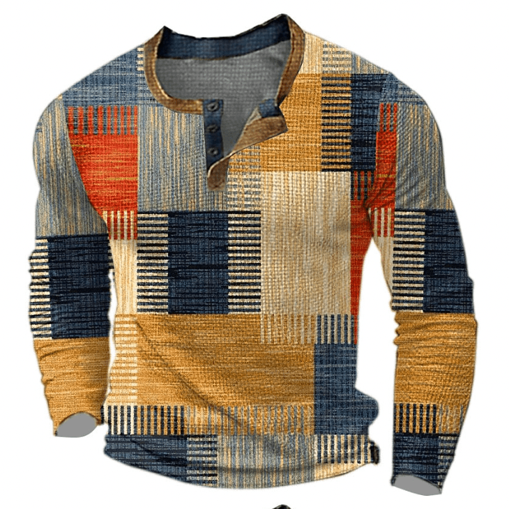 Chemise à manches longues coupe classique confort détendu homme – Castelnaud