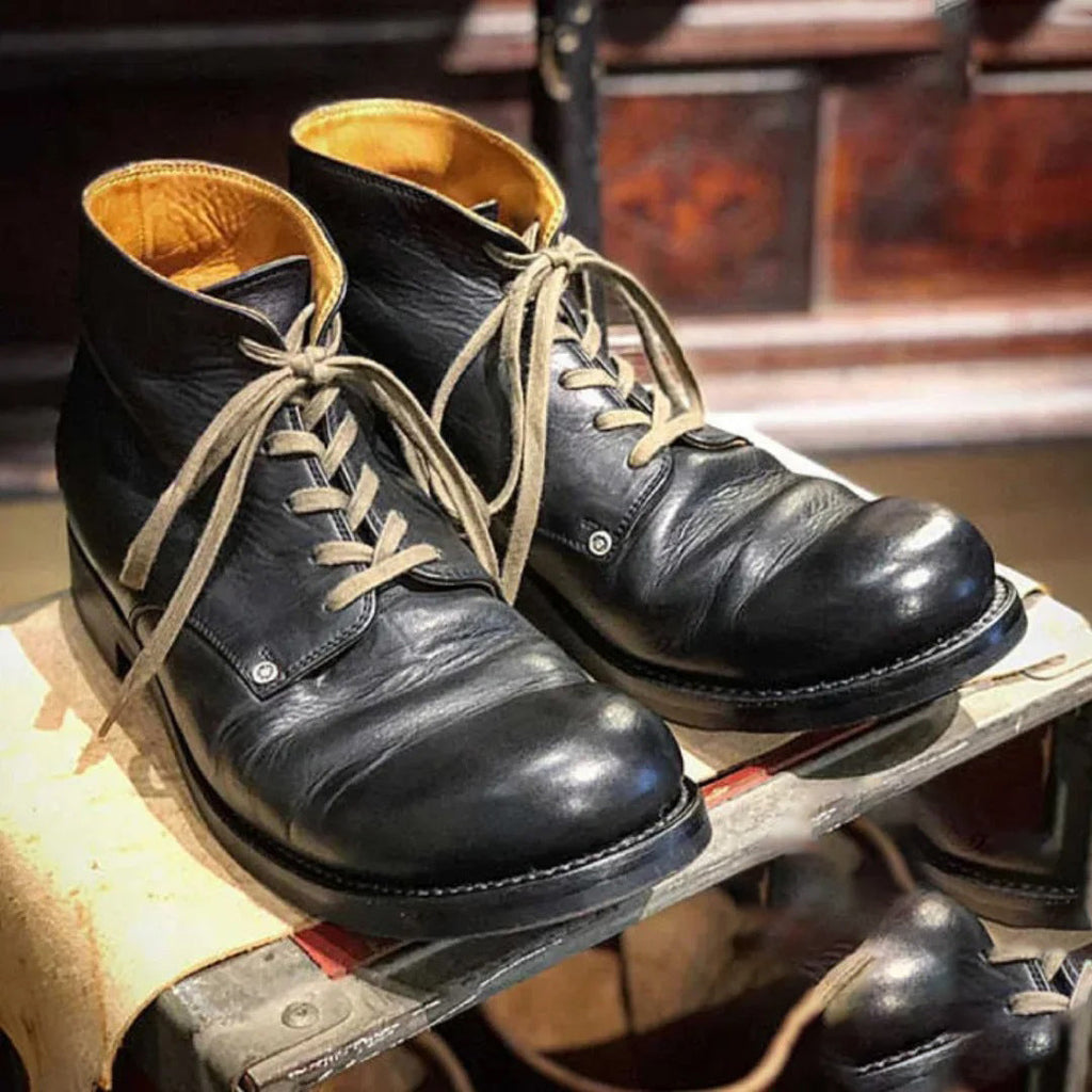 Bottes classiques durables tige montante finition soignée homme – Chaintré