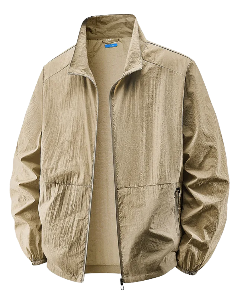 Veste légère zippée minimaliste