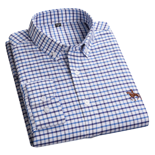 Chemise décontractée élégante pour le quotidien homme – Bleu