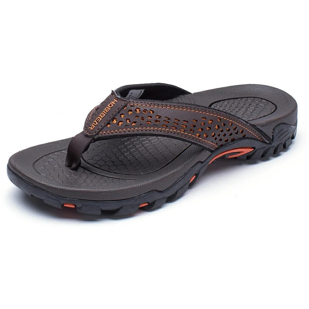 Tongs outdoor amortissantes semelle texturée adhérente pour l'été homme – Ondres
