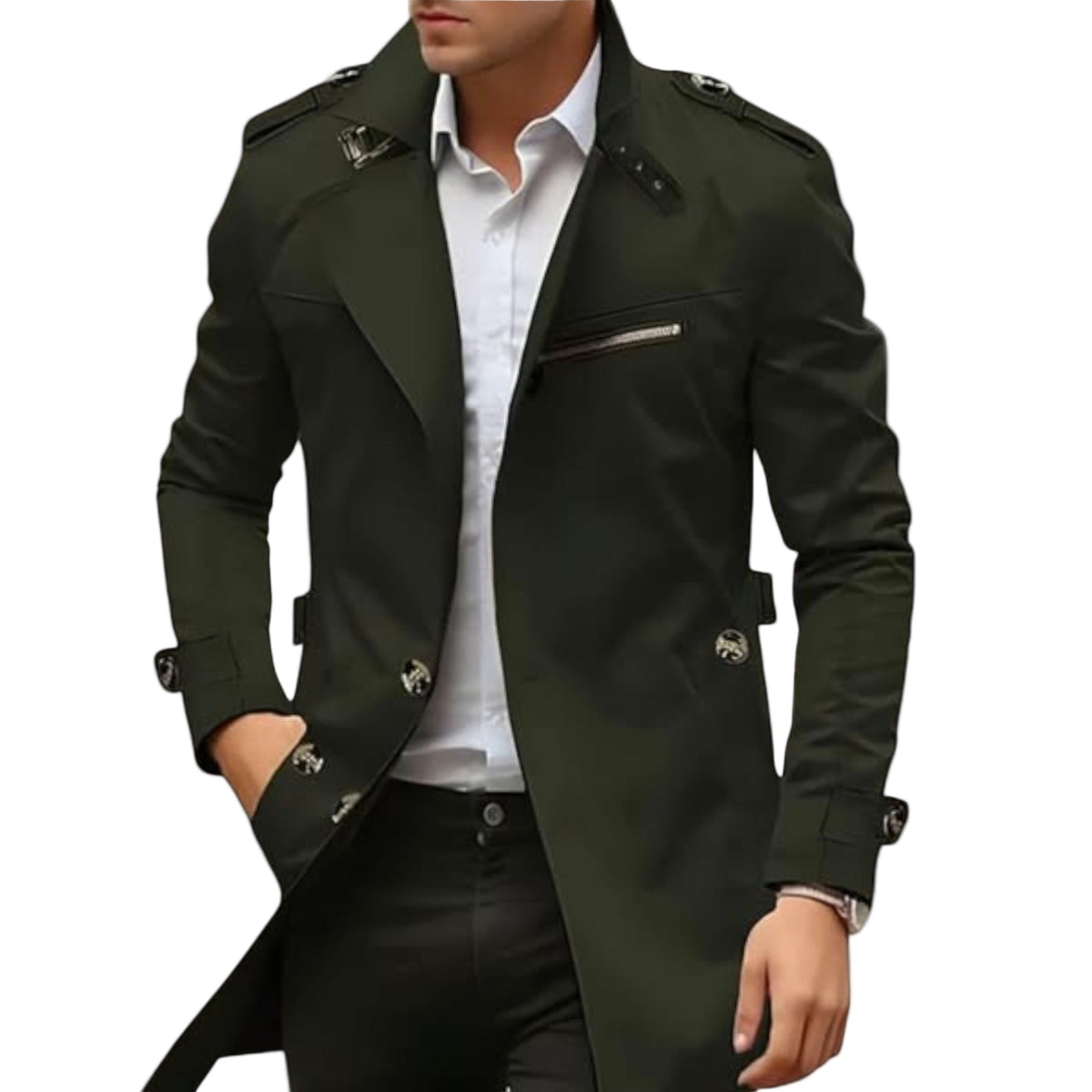 Veste légère de mi-saison épurée