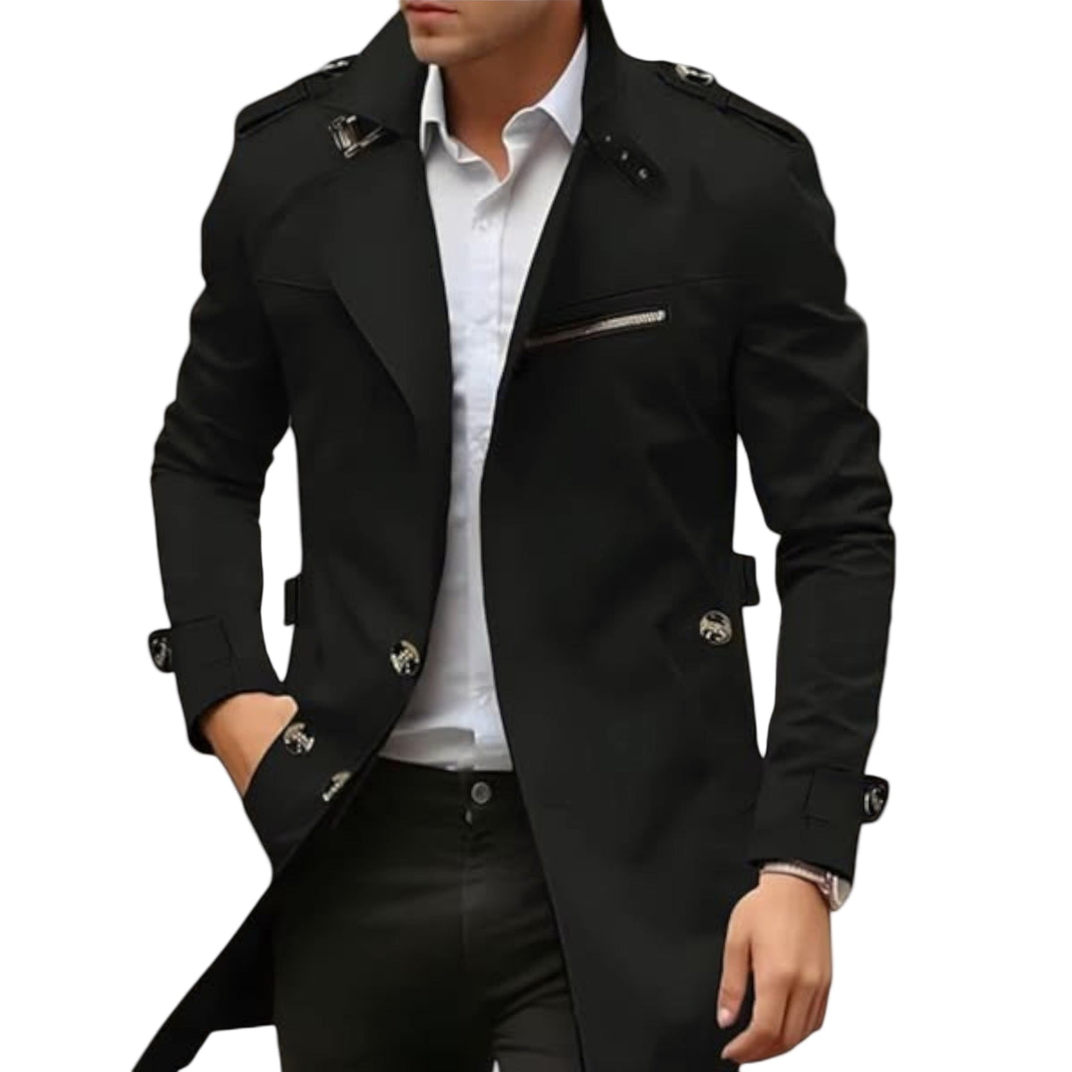 Veste légère de mi-saison épurée