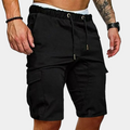 Short cargo taille élastique cordon coupe relax homme – Civray