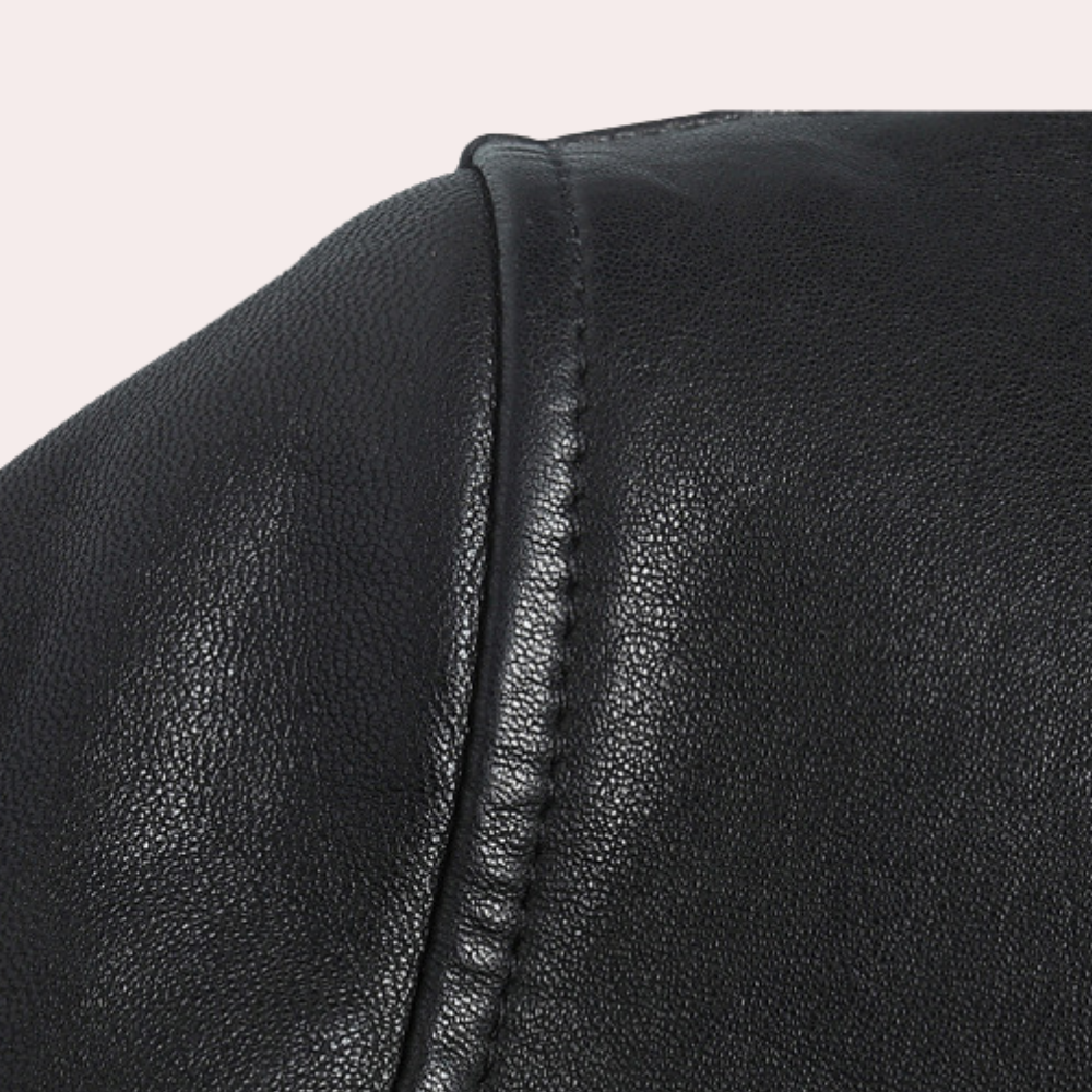 Manteau en similicuir coupe moderne et élégante homme – Pléhérel