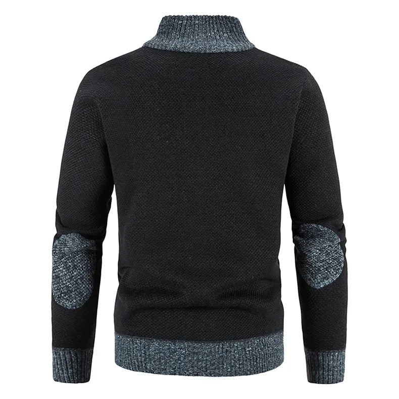 Cardigan d'automne chaud confortable allure sobre homme – Noizay